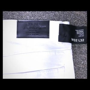 CHEAP MONDAY MENS JEANS - Sonic Summer White